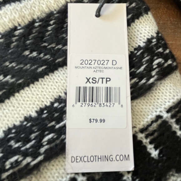 NWT Women’s Dex Sweater in Black and Creamy White in Size XS. - Picture 10 of 12